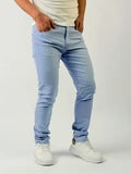 Slim-fit five-pocket jeans for men